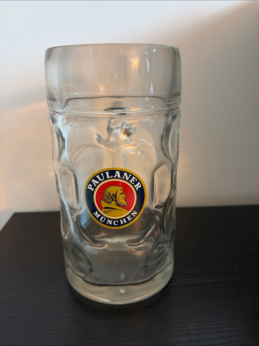 München Glass Beer Stein - Clear